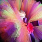 'AMANDA' youth girls bows 'n bling tutu