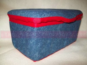Custom Baby Wipes Nursery Case | BLUE DENIM
