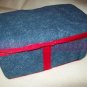 Custom Baby Wipes Nursery Case | BLUE DENIM