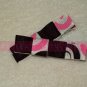 HOT PINK and BLACK tuxedo bows | clippie