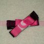HOT PINK and BLACK tuxedo bows | clippie
