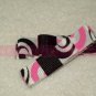 HOT PINK and BLACK tuxedo bows | clippie