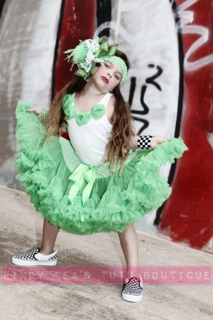 HARLEQUIN GREEN | PettiSkirt