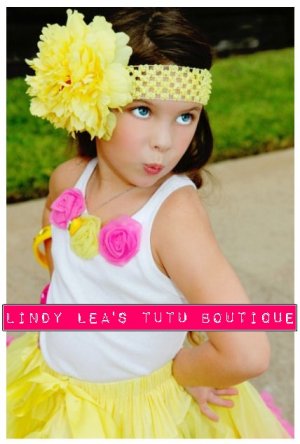 ELECTRIC LEMONADE | rosette tee,tank or long sleeve tee