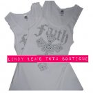 FAITH & CROSS | rhinestone tank top