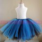 BLACK & TURQUOISE| baby girls tutu