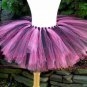 PURPLE & BLACK | baby girls tutu