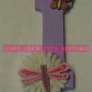 DRAGONFLY & BUTTERFLY - single wooden letter