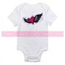 HEART 'n WINGS |  infant bodysuit