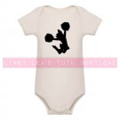 CHEERLEADER [5] |  infant ORGANIC bodysuit