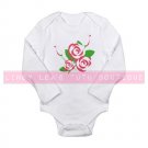ROSE TRIO |  infant LONG SLEEVE bodysuit