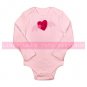 SMILEY HEART w WINGS | infant LONGSLEEVE bodysuit