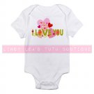 I LOVE YOU |  infant bodysuit