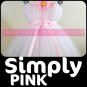 SIMPLY PINK | TODDLER girls special occasion tutu dress