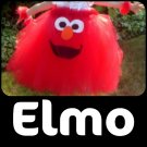 'ELMO' TODDLER girls special costume tutu dress