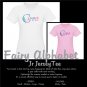 FAIRY ALPHABET | personalizable jr jersey tee