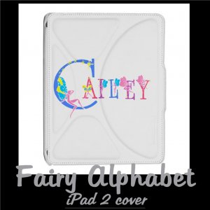 FAIRY ALPHABET | personalizable iPAD 2 cover