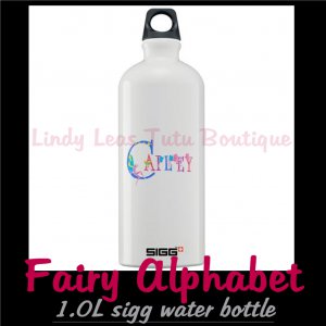 FAIRY ALPHABET | personalizable sigg water bottle