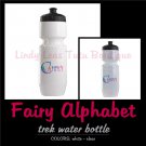 FAIRY ALPHABET | personalizable trek water bottle