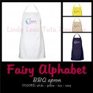 FAIRY ALPHABET | personalizable BBQ apron