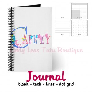 FAIRY ALPHABET | personalizable journal