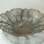 Vintage International Silver Co. "Lovelace" Weave Dish