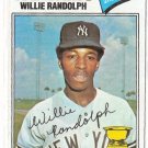 1977 Topps Willie Randolph
