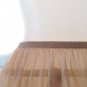 NWT CLASSIC SHEER NYLON HALF SLIP SKIRT, LACE DETAIL BROWN COLOR, WOMEN UNDERWEAR