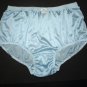 1960's CLASSIC & VINTAGE STYLE BRIEFS NYLON PANTIES, WOMENS HIP 45-48, SOFT & SHEER BLUE