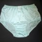 1960's CLASSIC & VINTAGE STYLE BRIEFS NYLON PANTIES, WOMENS HIP 45-48, SOFT & SHEER GREEN