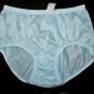 NWT. VINTAGE STYLE BRIEFS NYLON PANTIES, WOMEN'S HIP 38-40, LIGHT BLUE SOFT PANTY