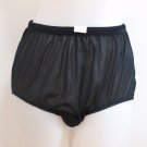 NWT. VINTAGE STYLE BRIEFS NYLON PANTIES, WOMEN'S HIP 40-42, BLACK COLORS, SOFT PANTY