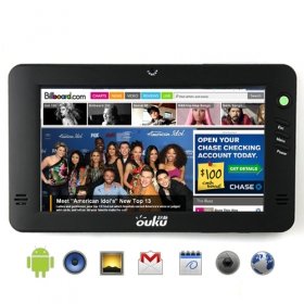 Ouku Black Limited Edition - Android 2.1 Touchscreen Tablet