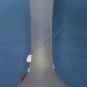 Pink Frosted Glass Vase Valentines Rose 3D