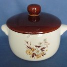 Stoneware Oven Proof  Bean Pot Casserole Dish Dinnerware