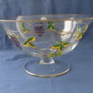 Bordeaux Crystal Glassware Accented in 14k Gold