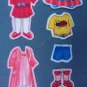Felt Dolls Board Backing Set of 2