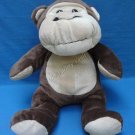Brown Monkey Plush Stuffed Animal Cute Cuddly