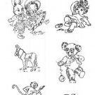 Baby / Nursery Animals embroidery transfer pattern W966