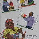 At Your Service kitchen TOWEL embroidery transfer pattern Mc1131