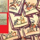 Animated Dishes,Mammy,Chef & Maid embroidery transfer pattern V195