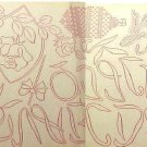 wbm transfer Christmas,Santa head,letters +++ 1950s-60s original (#2)