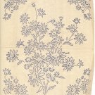 Two (2 x ) FLOWER BOUQUET embroidery transfers ORIG WW Two (2 x ) FLOWER BOUQUET embroidery transfers ORIG WW