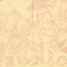 Workbasket transfer Crib Quilt -bear in PJs,Kitten with builing blocks WB85 (3)