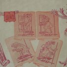 His & Hers Towel embroidery transfer pattern Su131 His & Hers Towel embroidery transfer pattern Su131