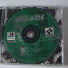 Metal Gear Solid: VR Missions (Sony PlayStation 1, 1999) Video Game