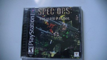 Spec Ops: Stealth Patrol (Sony PlayStation 1, 2000) Video Game