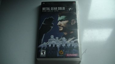 Metal Gear Solid: Portable Ops Plus (Sony PSP, 2007) Video Game