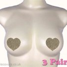 Self-adhesive Breast Cover Pasties Niple Covers Cover Bra Invisible 3 Pairs