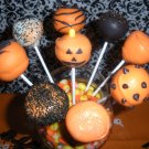 HALLOWEEN Yummy Gourmet Cake Pops- 2 dozen